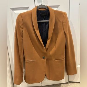 J Crew blazer, size 4, camel